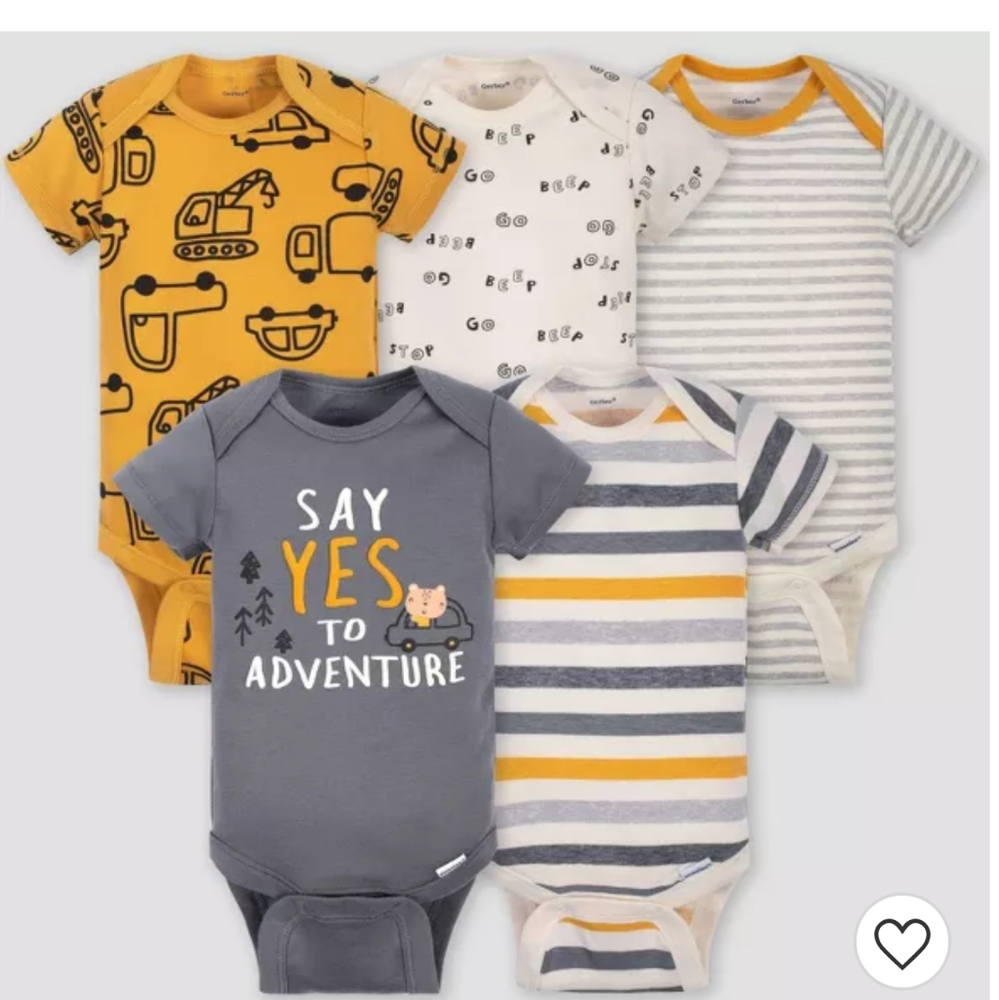 Adventure Themed Onsies 🚖🚘